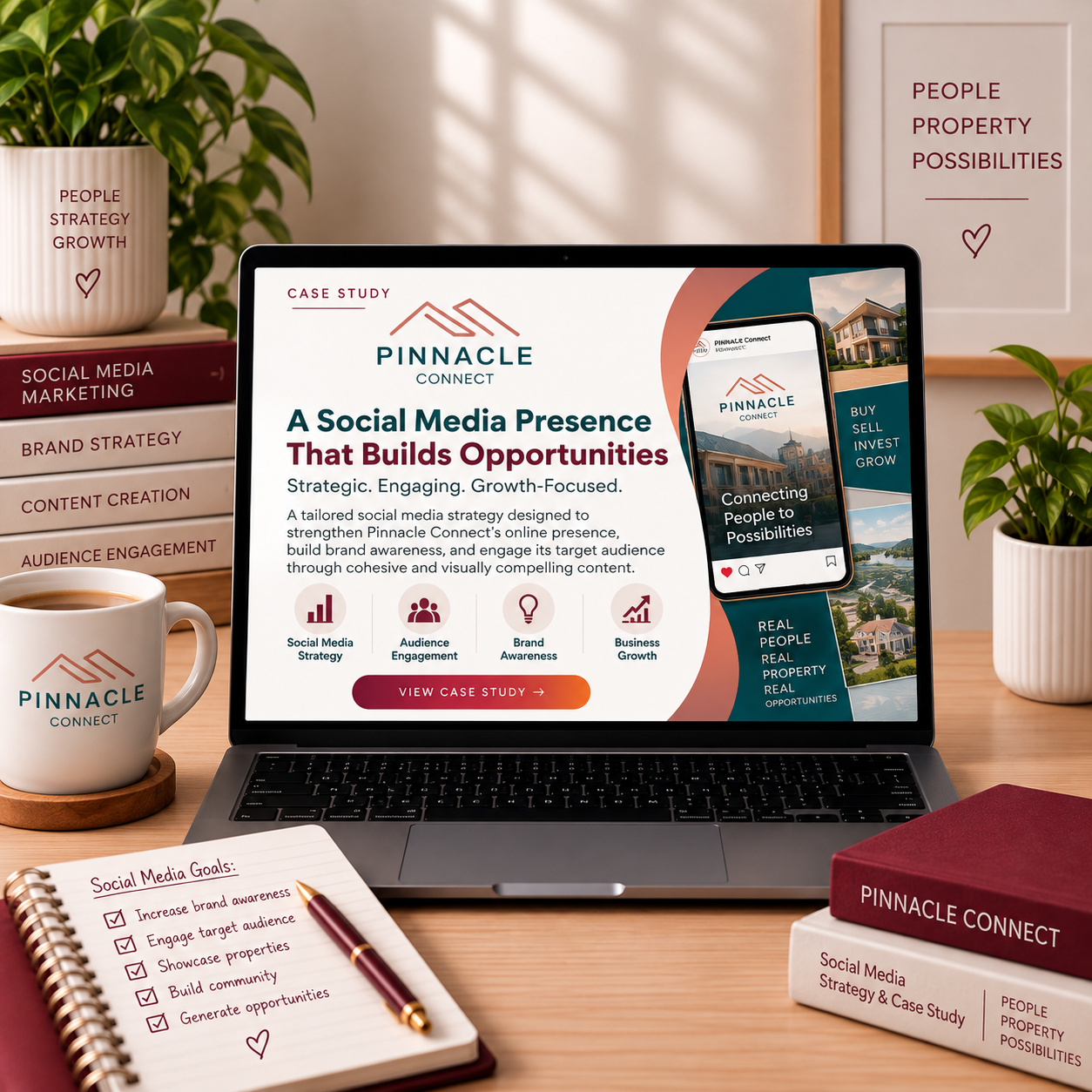 Pinnacle Connect Social Media Strategy